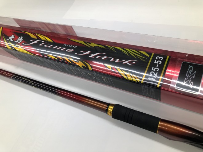 1.25号5.3m磯竿 買取！ ダイワ 大島 フレイムホーク 1.25-53 北九州市